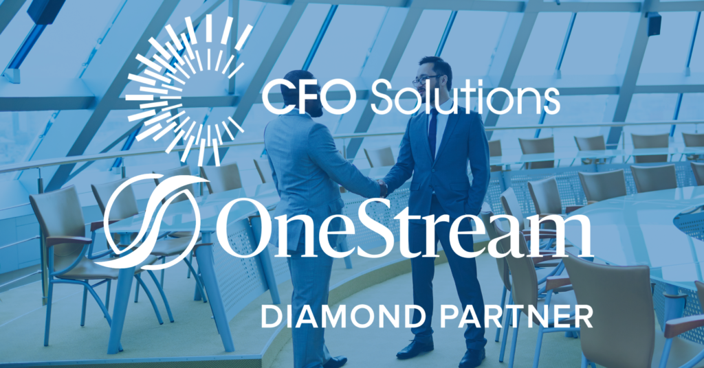 CFO Solutions' OneStream Diamond Partner News