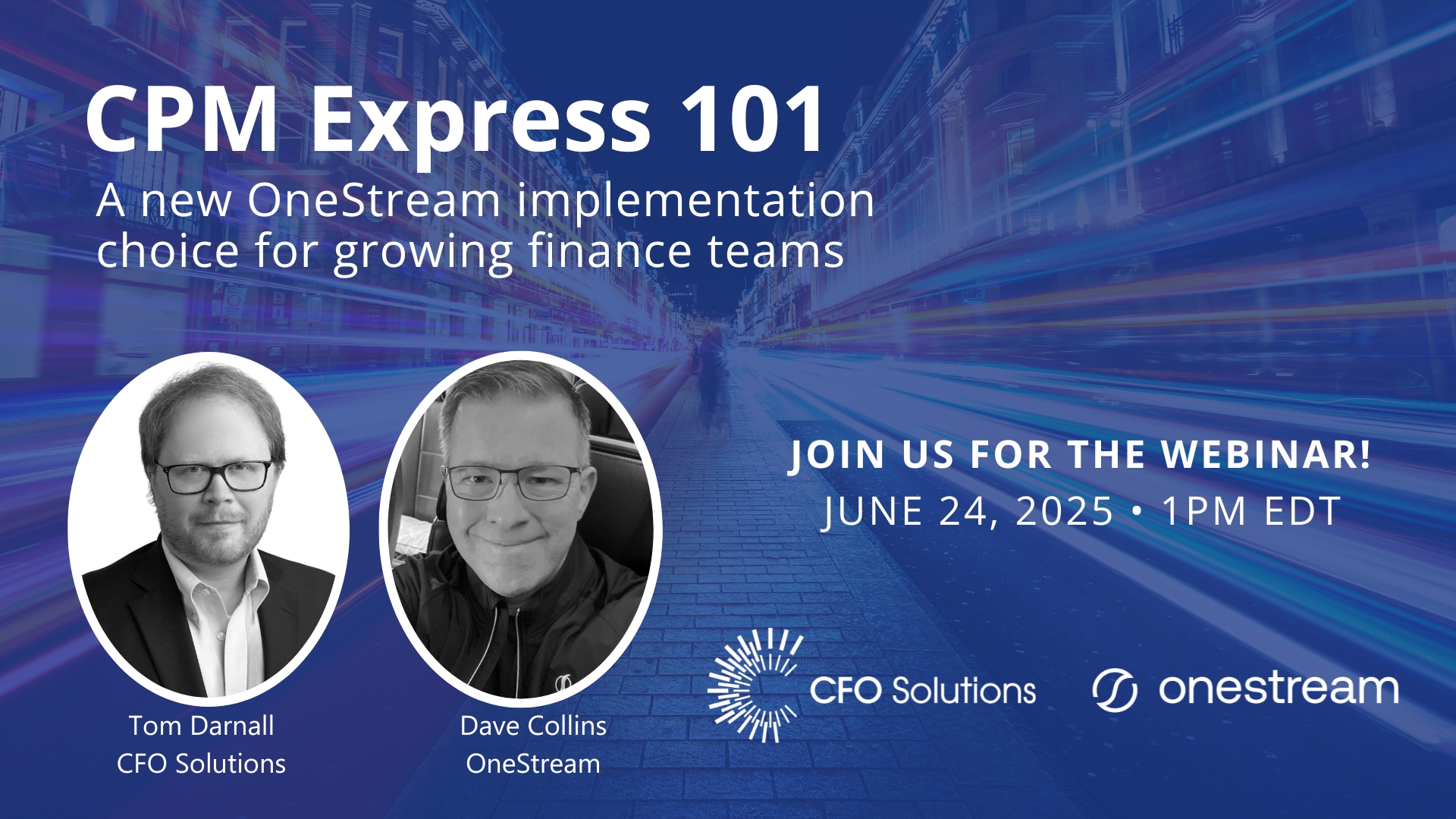 Onestream CPM Express 101 June 24